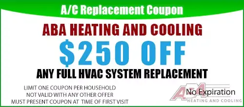 250 Off HVAC Replacement