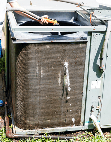 condenser coil cleaning